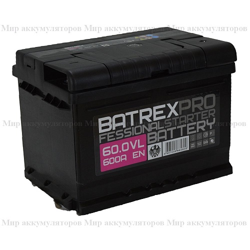 BATREX  6СТ-60 о.п. низк